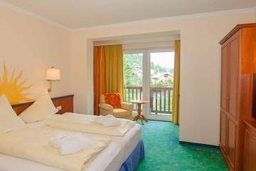 Ferienhaus für 3 Personen, mit Garten und Pool sowie Sauna und Balkon, mit Haustier in Bad Kleinkirchheim