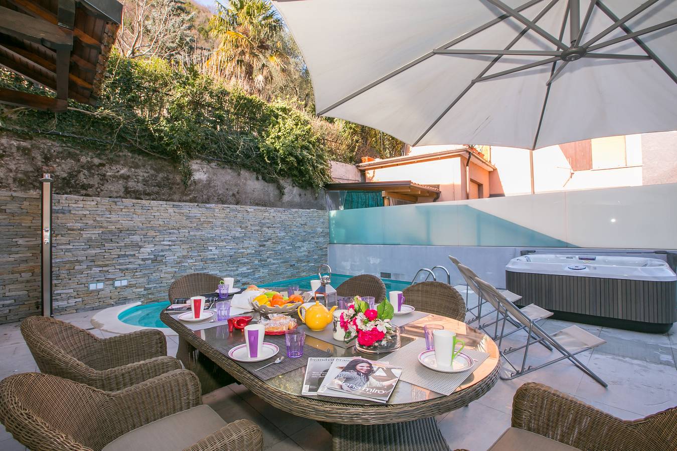 Villa Lucia Laglio in Riva del Tenciuu, Laglio
