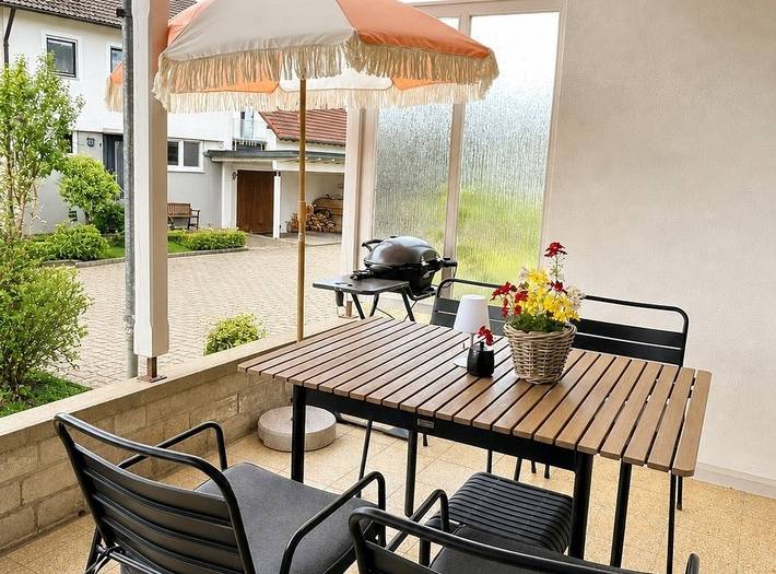 Gîte pour 5 personnes, avec jardin et balcon, adapté aux familles à Meckenbeuren - 2