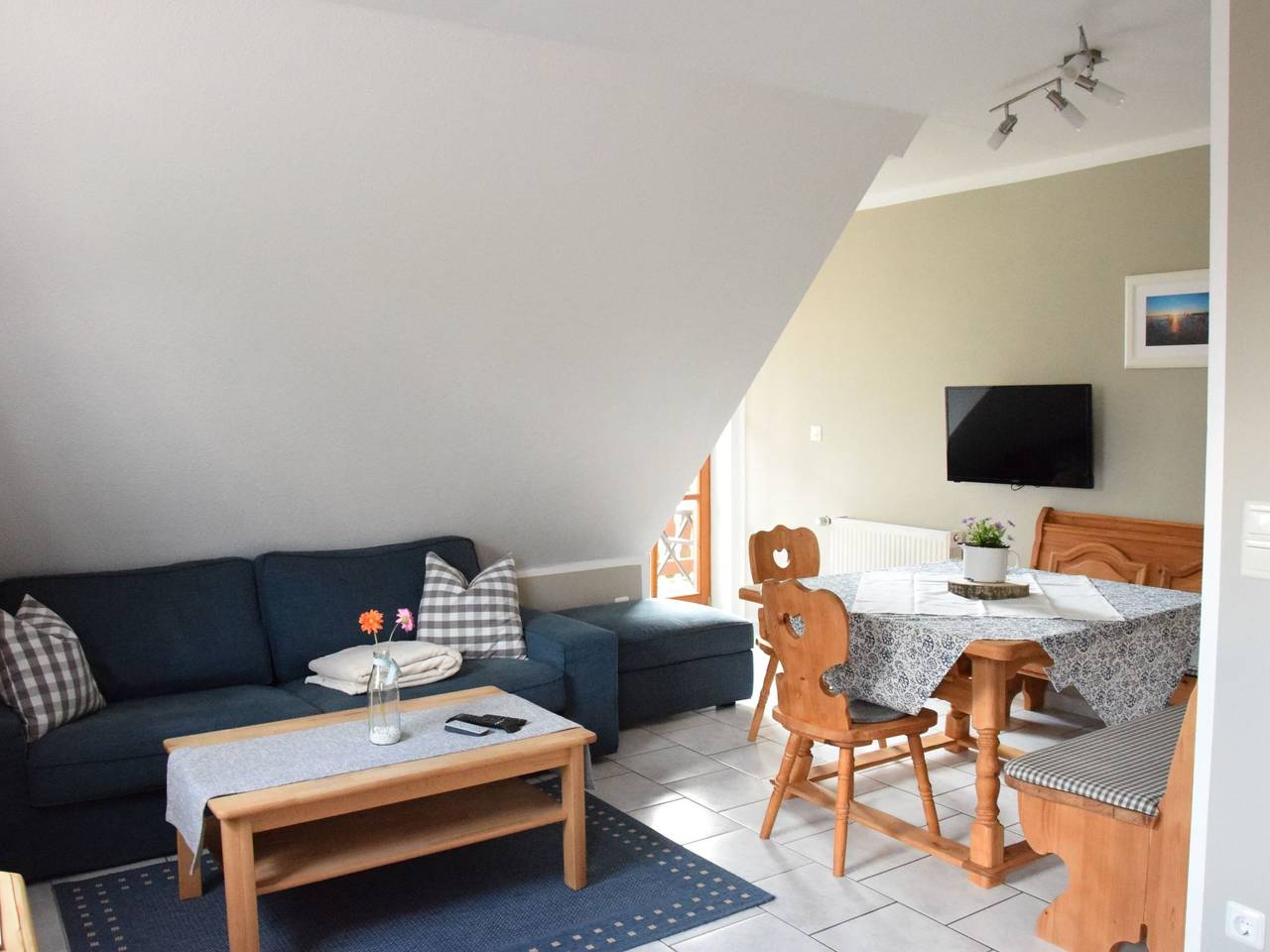 Ganze Wohnung, Gemütliche Ferienwohnung Seeblick in Spalt, Fränkisches Seenland