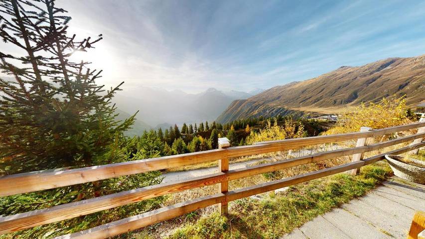 Ferienwohnung für 4 Personen, mit Balkon und Terrasse sowie Ausblick in Belalp - 3