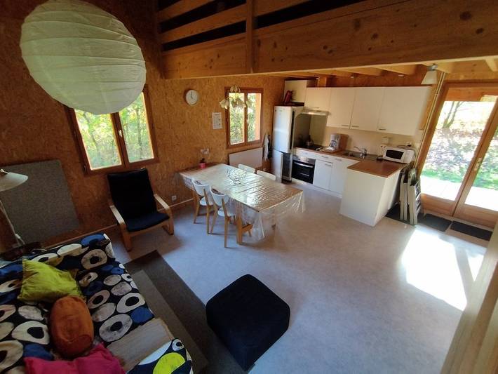 Chalet pour 5 personnes, avec terrasse et jardin, animaux acceptés dans Nièvre - 4