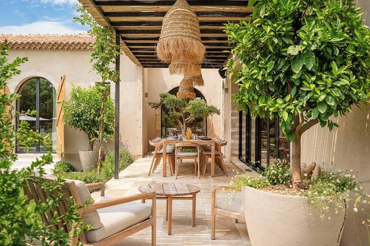 Ferienhaus für 12 Personen, mit Garten und Sauna in Pampelonne