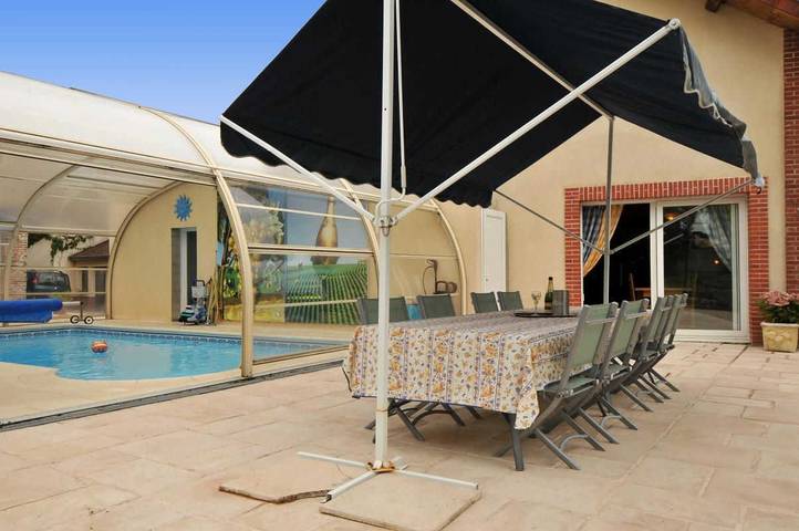 Gîte für 9 Personen, mit Pool und Terrasse sowie Garten in Champagne-Ardennen - 2