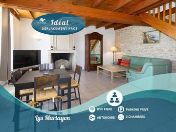 Gîte pour 5 personnes, avec jardin, adapté aux familles à Braud-et-Saint-Louis