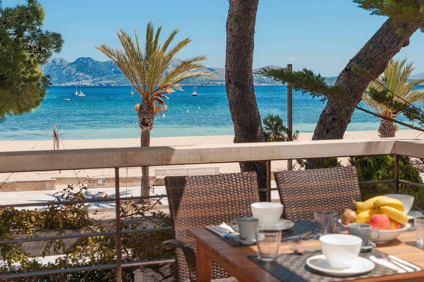 Apartamento entero, Apartamento 'Ull De Bou' con vistas al mar, Wi-Fi y aire acondicionado in Puerto de Pollensa, Pollença