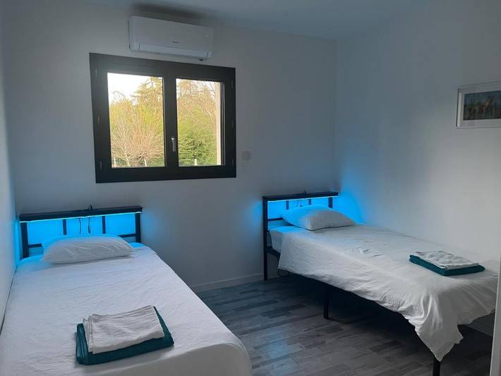 Location de vacances pour 6 personnes, avec terrasse et vue à Laurac-en-Vivarais - 4