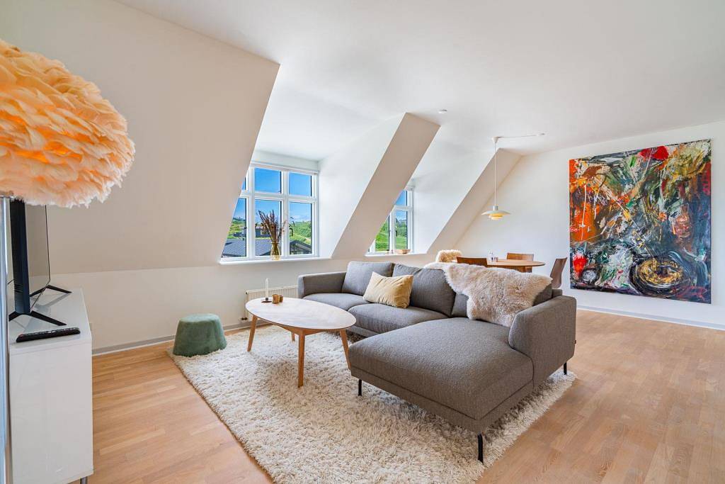 Moderne und komfortable Wohnung mitten in Henne Strand - Strom ist inkl. in Henne, Varde