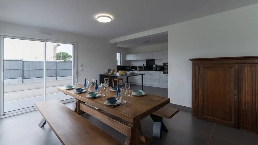 Location de vacances pour 9 personnes, avec jardin à Landunvez - 4