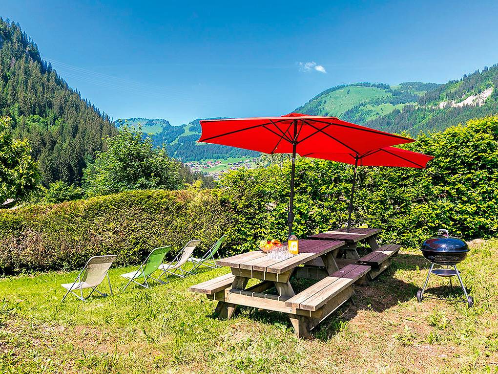 Appartement de vacances entier, Appartement de vacances pour 12 personnes avec balcon in Chatel, Les Portes du Soleil
