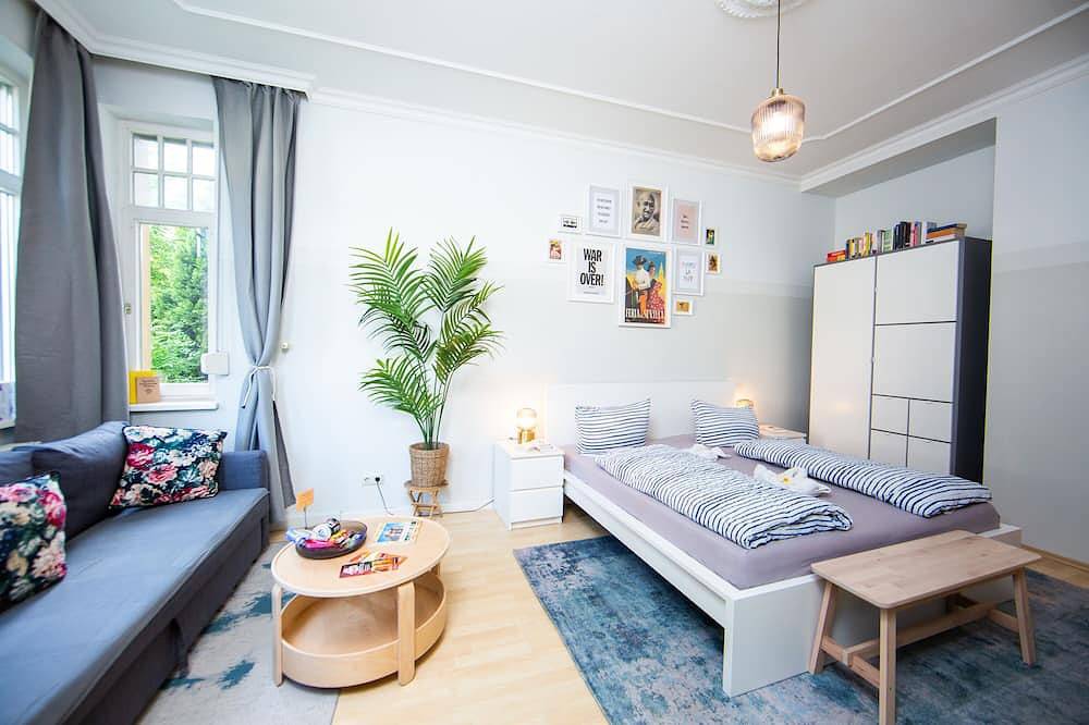 Ganze Wohnung, ★ Helle Jugendstil Fewo mit 2 Schlafzimmern im ❤ Erfurts ★ in Altstadt (Erfurt), Erfurt