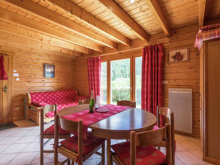 Chalet pour 6 personnes, avec terrasse, animaux acceptés à La Bresse