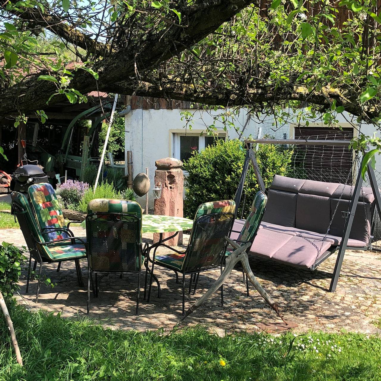 Ολόκληρο το στούντιο, Apartment 'Nr-35qm' with Shared Garden and Wi-Fi in Oberrotweil, Vogtsburg im Kaiserstuhl