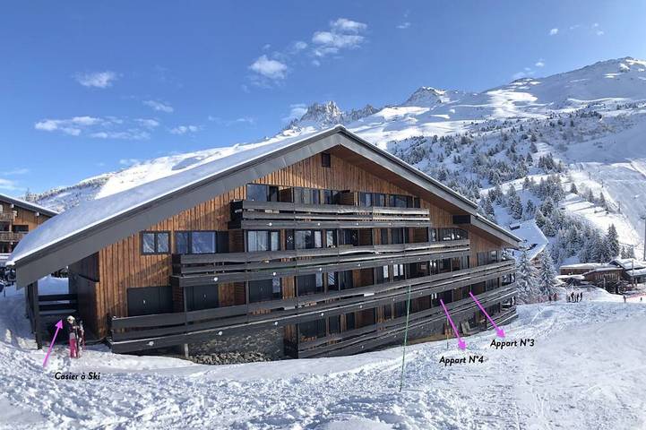 Appartement de vacances pour 4 personnes, avec balcon