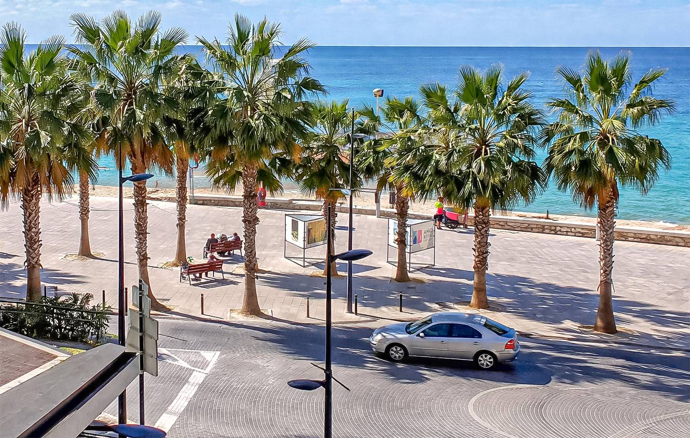 Appartement de vacances entier, Appartement avec vue sur la mer, terrasse, Wi-Fi et parking à 100 m de la plage Playa del Arenal-Bol in Vieille ville de Calpe, Calpe