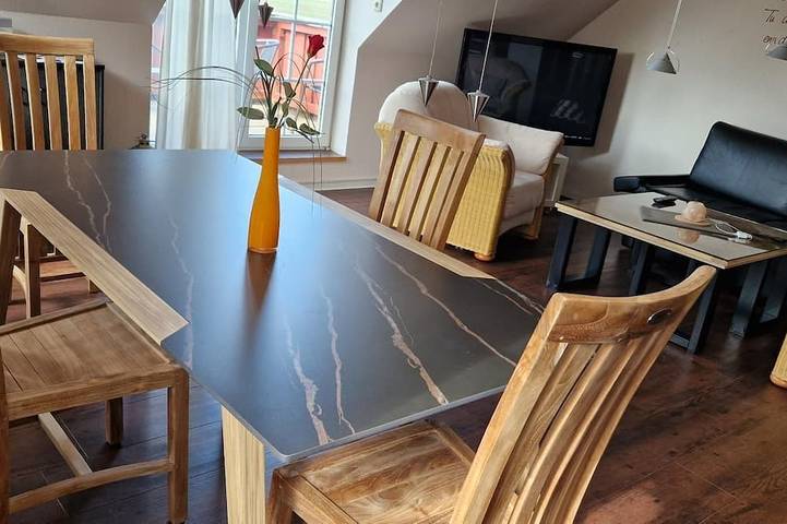 Ferienwohnung für 5 Personen, mit Garten und Balkon in Kollmar - 2