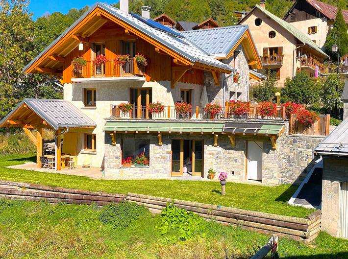 Chalet 'Lamartine' met bergzicht, privéterras en wifi in Valloire, Saint-Jean-de-Maurienne regio