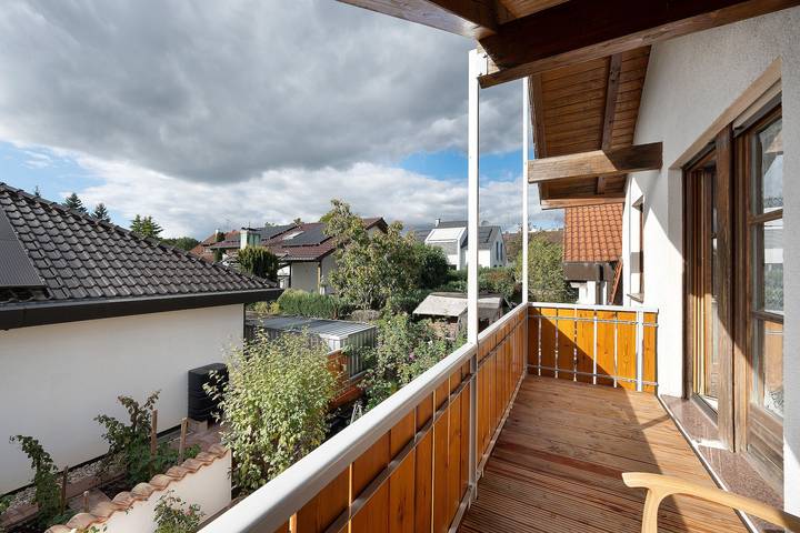 Ganze Wohnung, Ferienwohnung 'Emmaus' mit Balkon und WLAN in Tiefenbronn, Nordschwarzwald