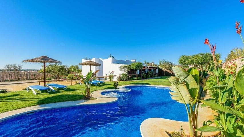 Casa de vacaciones para 4 personas, con terraza y piscina además de jacuzzi y jardín en La Janda - 3