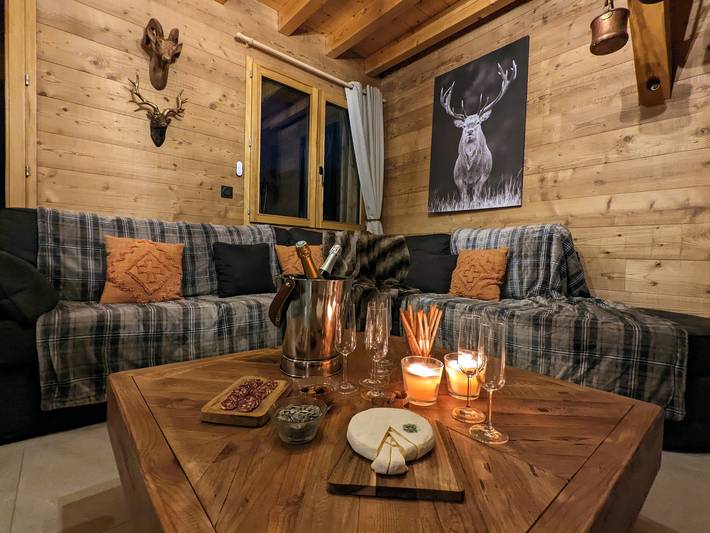 Chalet pour 14 personnes, avec Balcon et Sauna à Saint-Jean-de-Sixt - 4