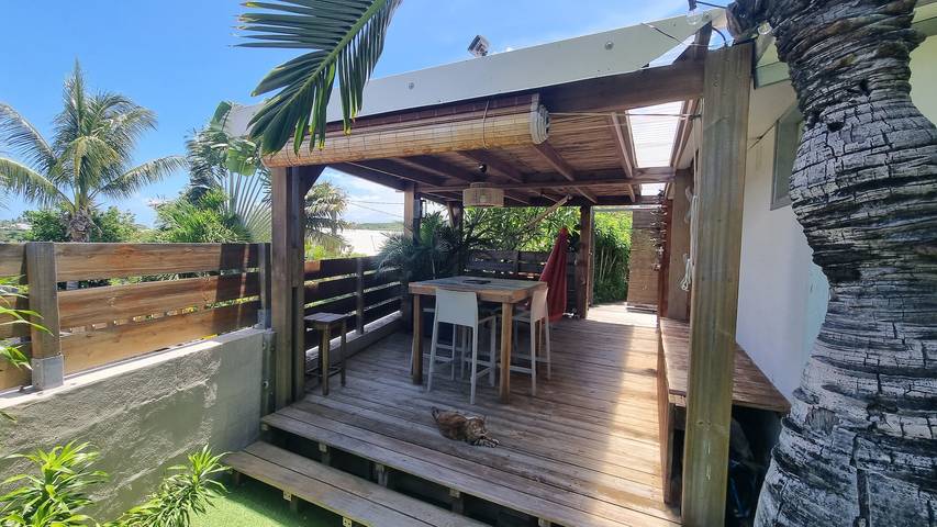 Gîte pour 4 personnes, avec jardin et terrasse dans DOM-TOM - 3