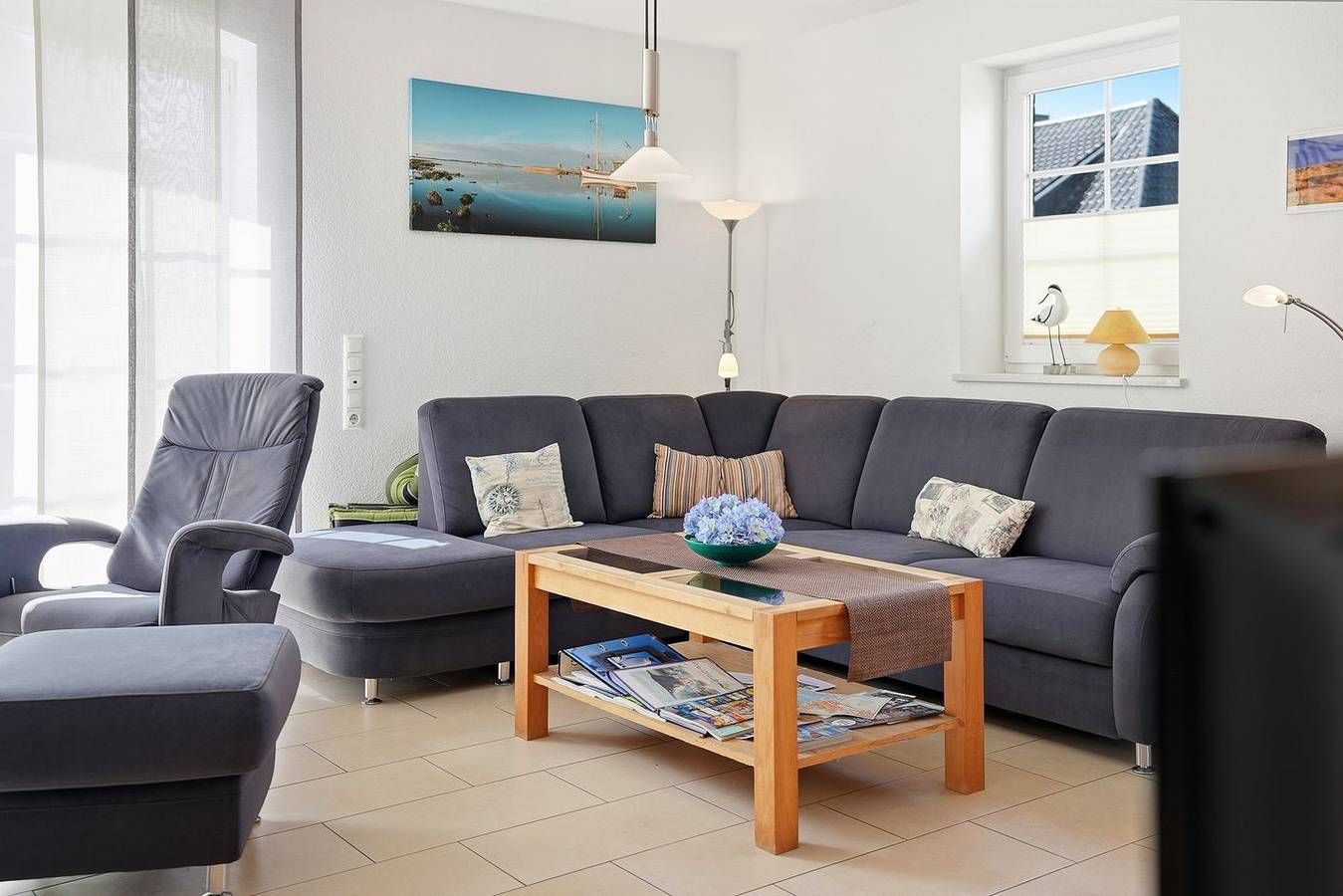 Freistehendes Ferienhaus (100qm) für 6 Personen mit Garten, Kamin, 2 Bädern in Norden, Norden und Umgebung