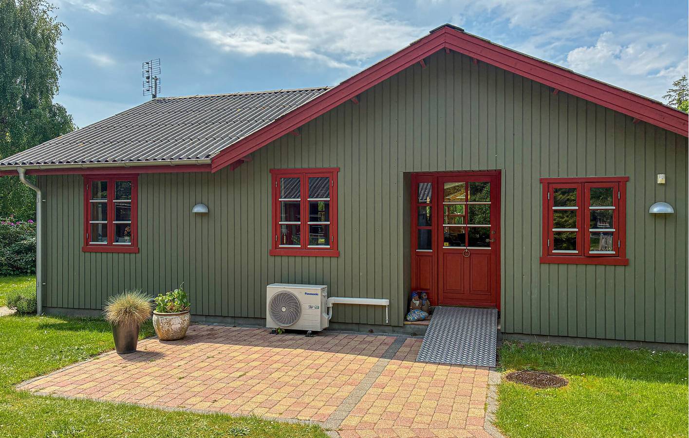 Ferienhaus für 6 Personen mit Terrasse in Kaldred, Kalundborg und Umgebung