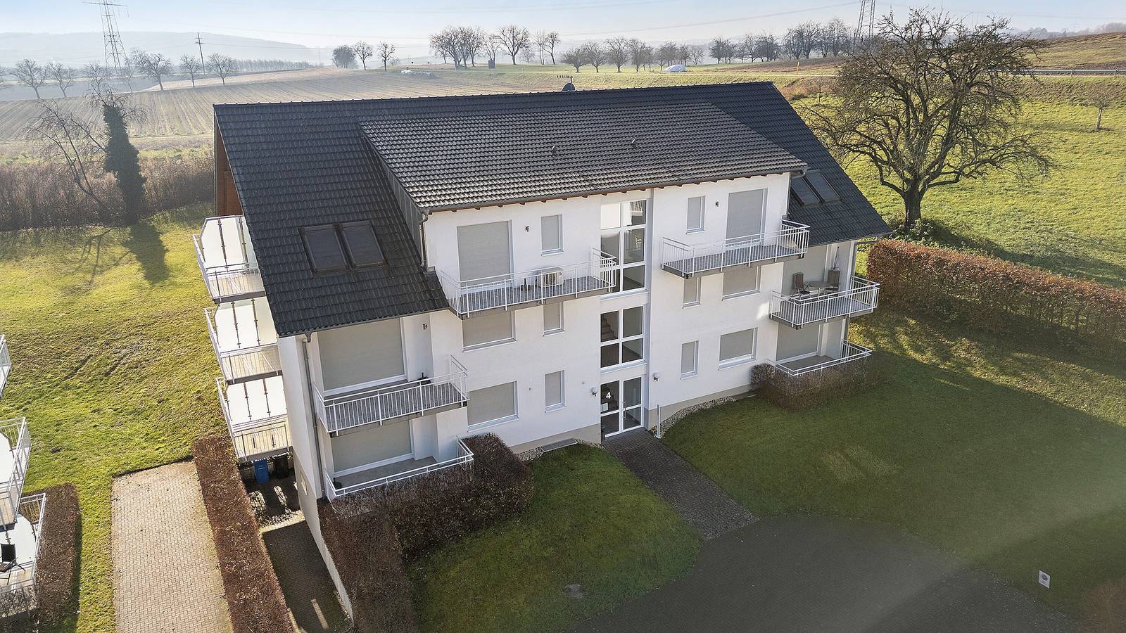 Ganze Wohnung, Apartment 2-07 Drei Grenzen Vineyard View mit Wlan und Blick auf Weinberge in Bad Bellingen, Südschwarzwald