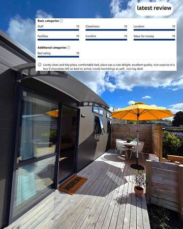 Location de vacances pour 4 personnes, avec jardin et balcon dans Orewa