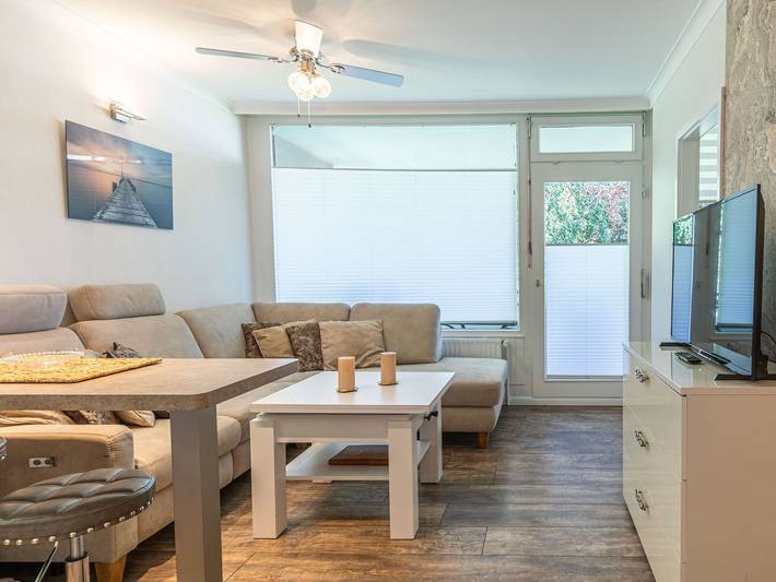 Ferienwohnung für 2 Personen, mit Terrasse in der Lübecker Bucht