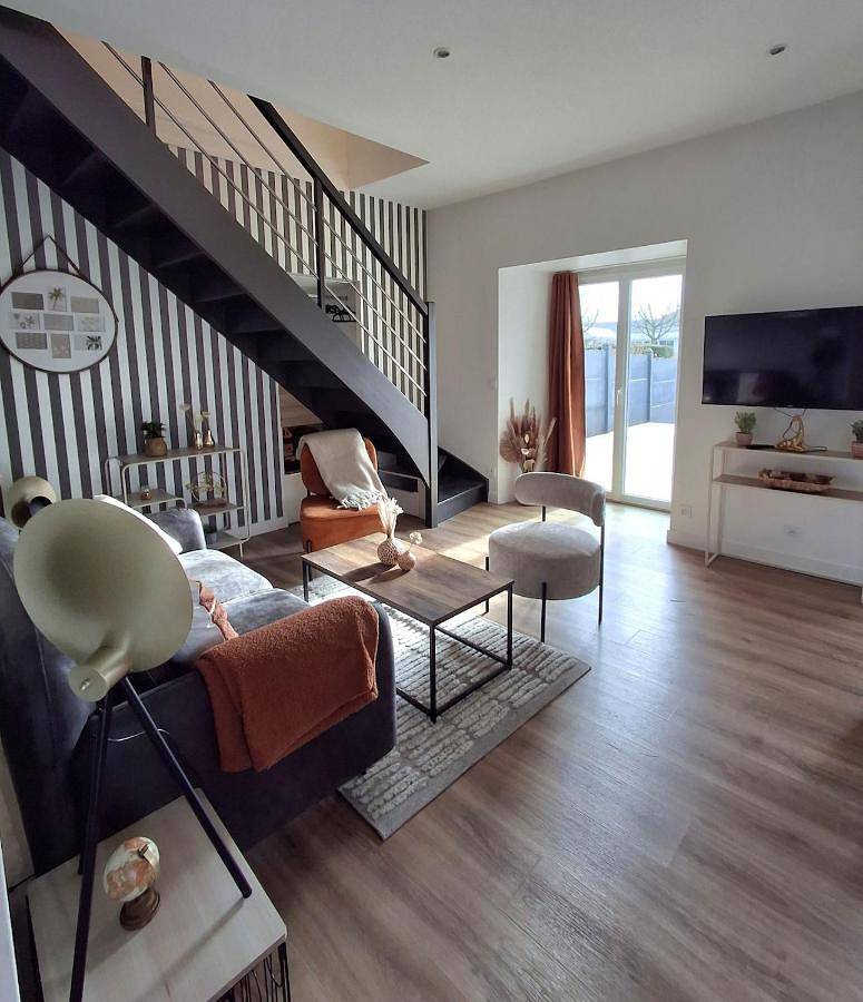 Gite La maison du 37 avec terrasse et jardinet in Breteil, Région de Rennes