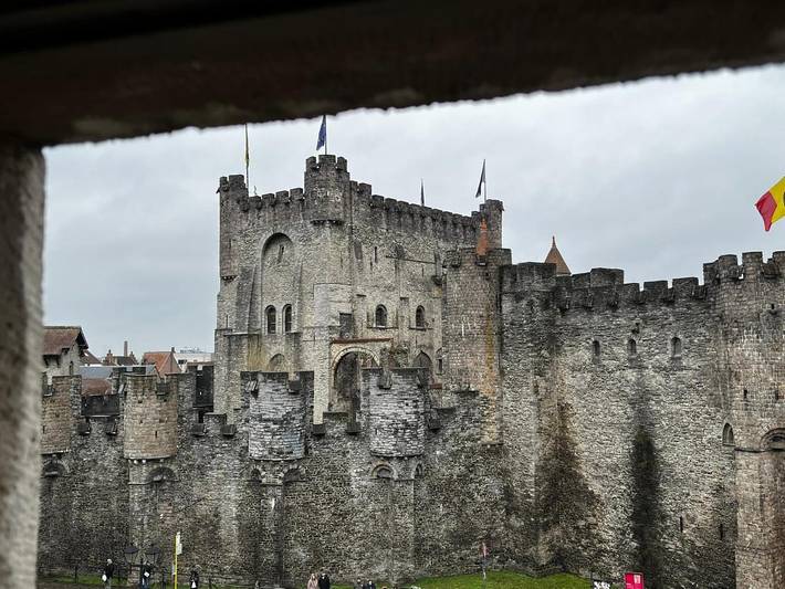 Alojamiento y desayuno para 2 personas, con jardín y vistas en Gante