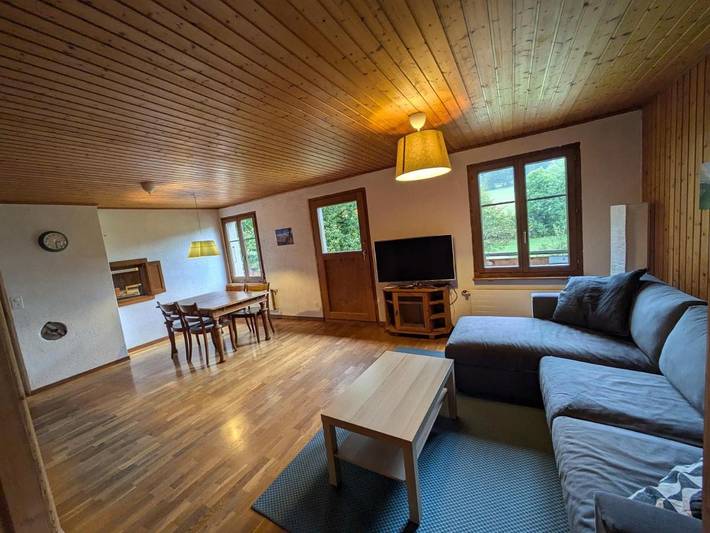 Gîte pour 5 personnes, avec vue et terrasse dans Canton du Jura
