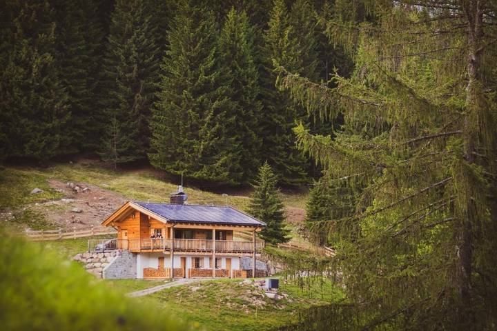 Ferienhaus für 4 Personen, mit Terrasse und Garten sowie Ausblick in Hafling - 2
