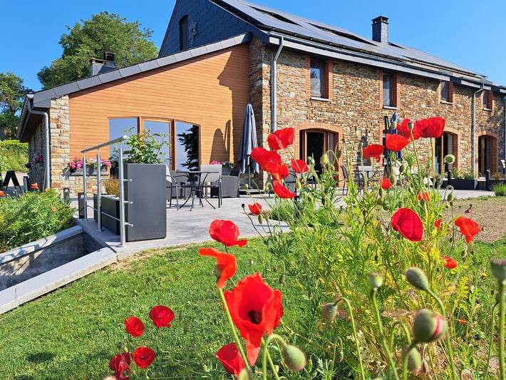 Chambre d’hôte pour 2 personnes, avec Terrasse et Jardin à La Roche-en-Ardenne
