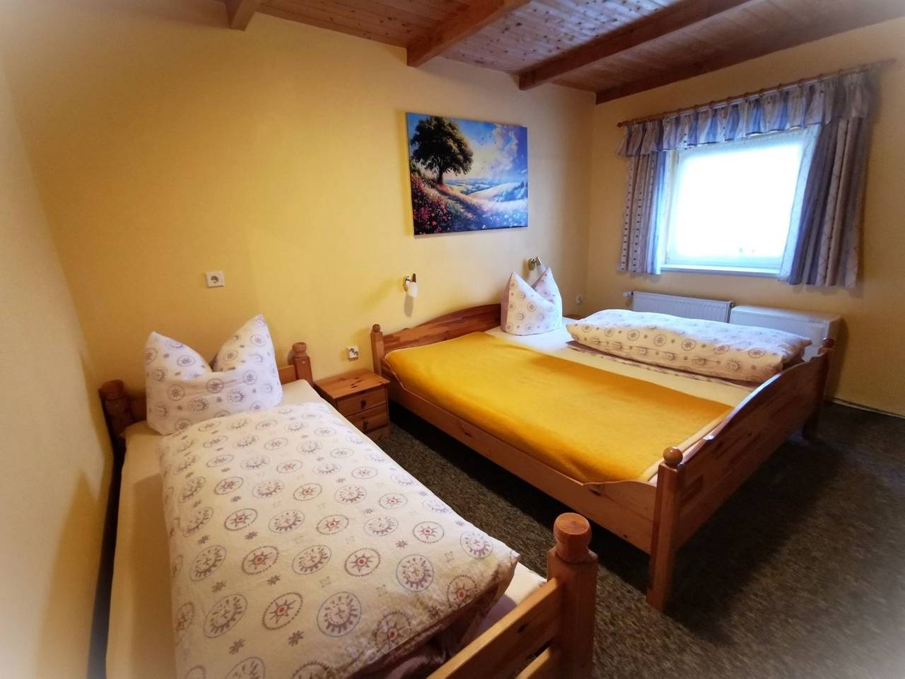 Ganze Ferienwohnung, Pension zum Wiesengrund - Ferienwohnung in Angermünde, Unteres Odertal