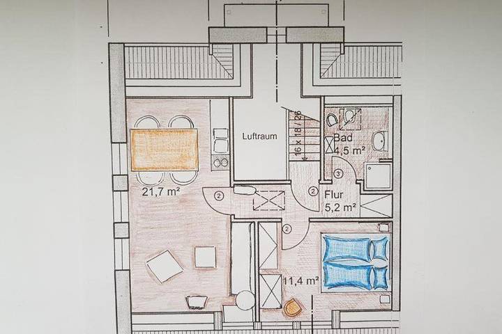 Ferienhaus für 6 Personen, mit Terrasse in Bendestorf - 3