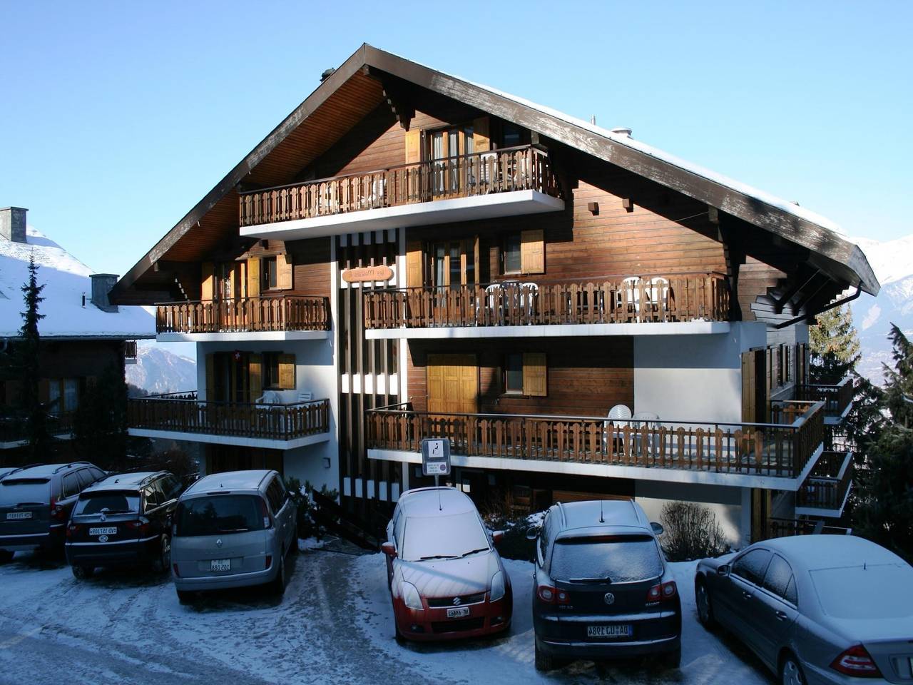 Ganze Wohnung, Wohnung in 4 Vallées nahe Skilift in Veysonnaz, Walliser Alpen