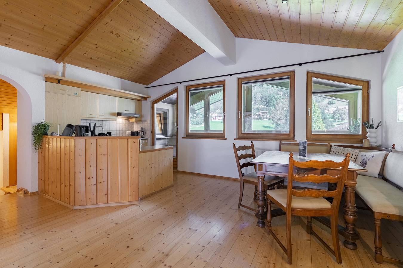 Geheel vakantieappartement, Appartement, bad, Wc, 3 slaapkamers in Sankt Anton im Montafon, Schruns-Tschagguns