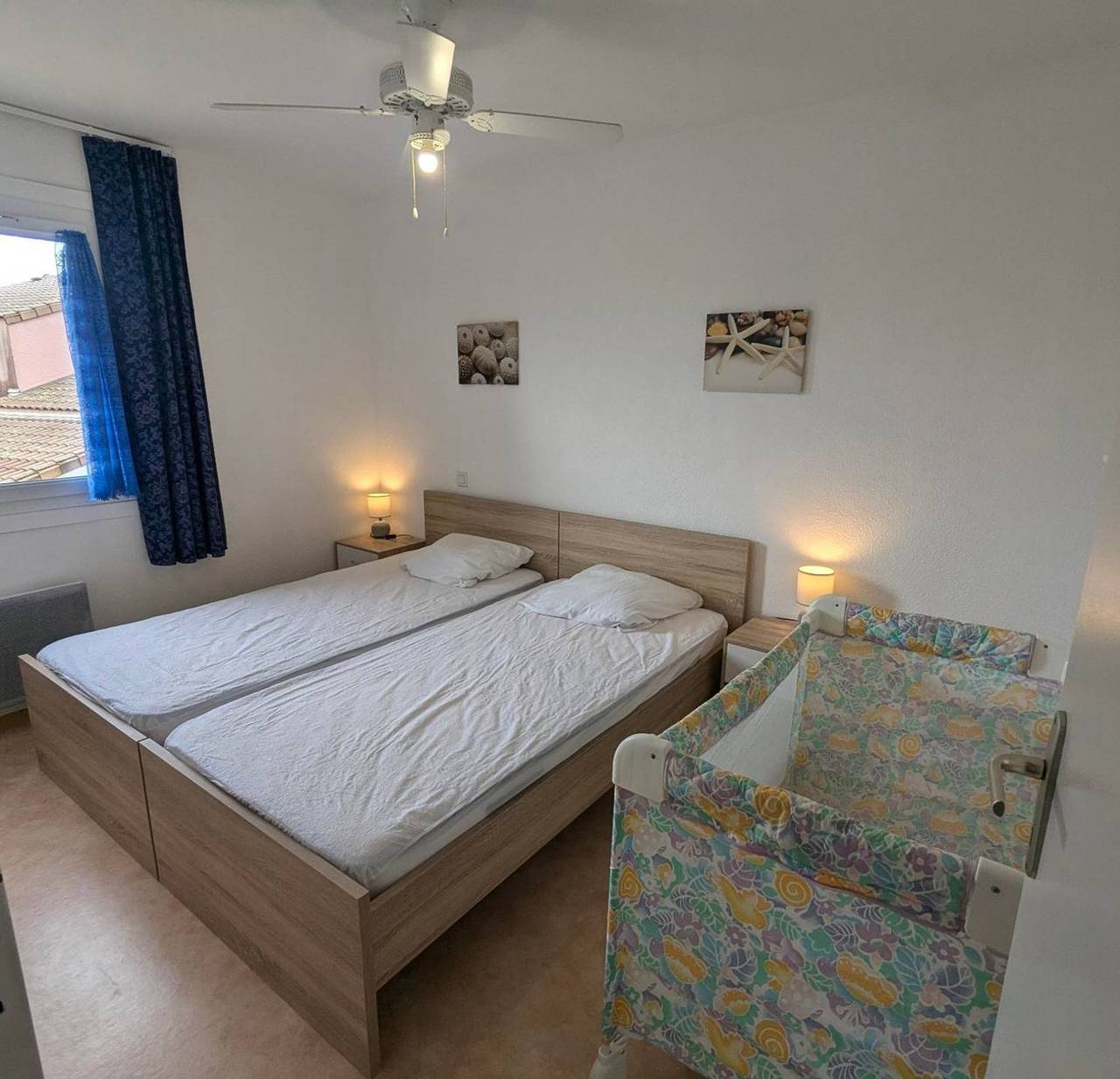 Appartement de vacances entier, Jolie et agréable Maison de vacances avec veranda,  2 chambres pour 4 couchages, Résidence sécurisée in Portiragnes Plage, Portiragnes