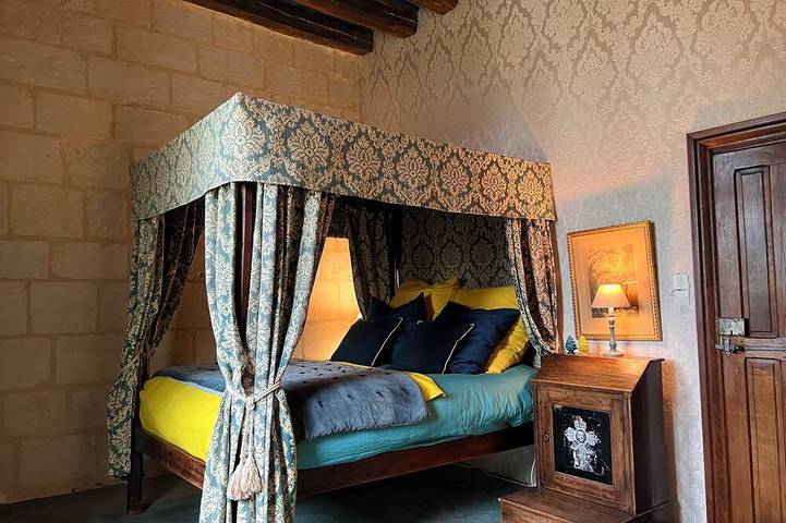 Château entier avec grande piscine chauffée au coeur des châteaux de la Loire in Beaumont-en-Véron, Vallée de la Loire