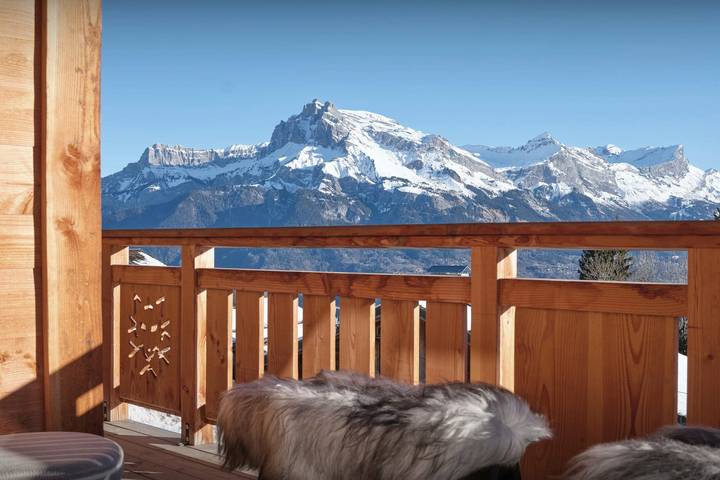 Chalet pour 12 personnes, avec sauna et jacuzzi, adapté aux familles en Haute-Savoie - 4