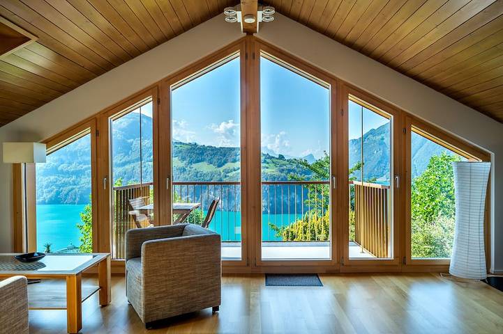 Hütte für 4 Personen, mit Garten und Balkon am Vierwaldstättersee - 4