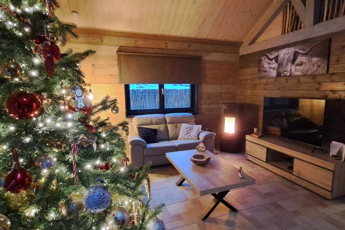 Maison de vacances pour 4 personnes avec sauna in Barvaux-sur-Ourthe, Durbuy