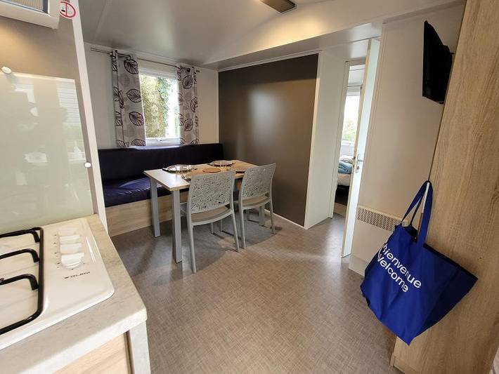 Flower Camping L'Abri-Côtier - Mobilheim 4 personen - Happy 26m² (2ch - 4 pers) + Tv in Saint-Nazaire-sur-Charente, Rochefort und Umgebung