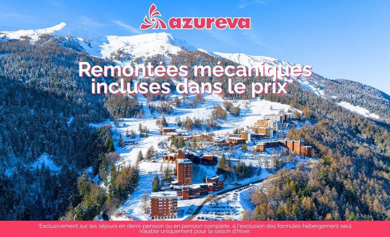 Parc de vacances pour 4 personnes, avec jacuzzi ainsi que terrasse et sauna dans Les Karellis