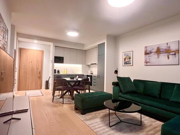 Location de vacances pour 4 personnes, avec balcon et vue à Belgrade