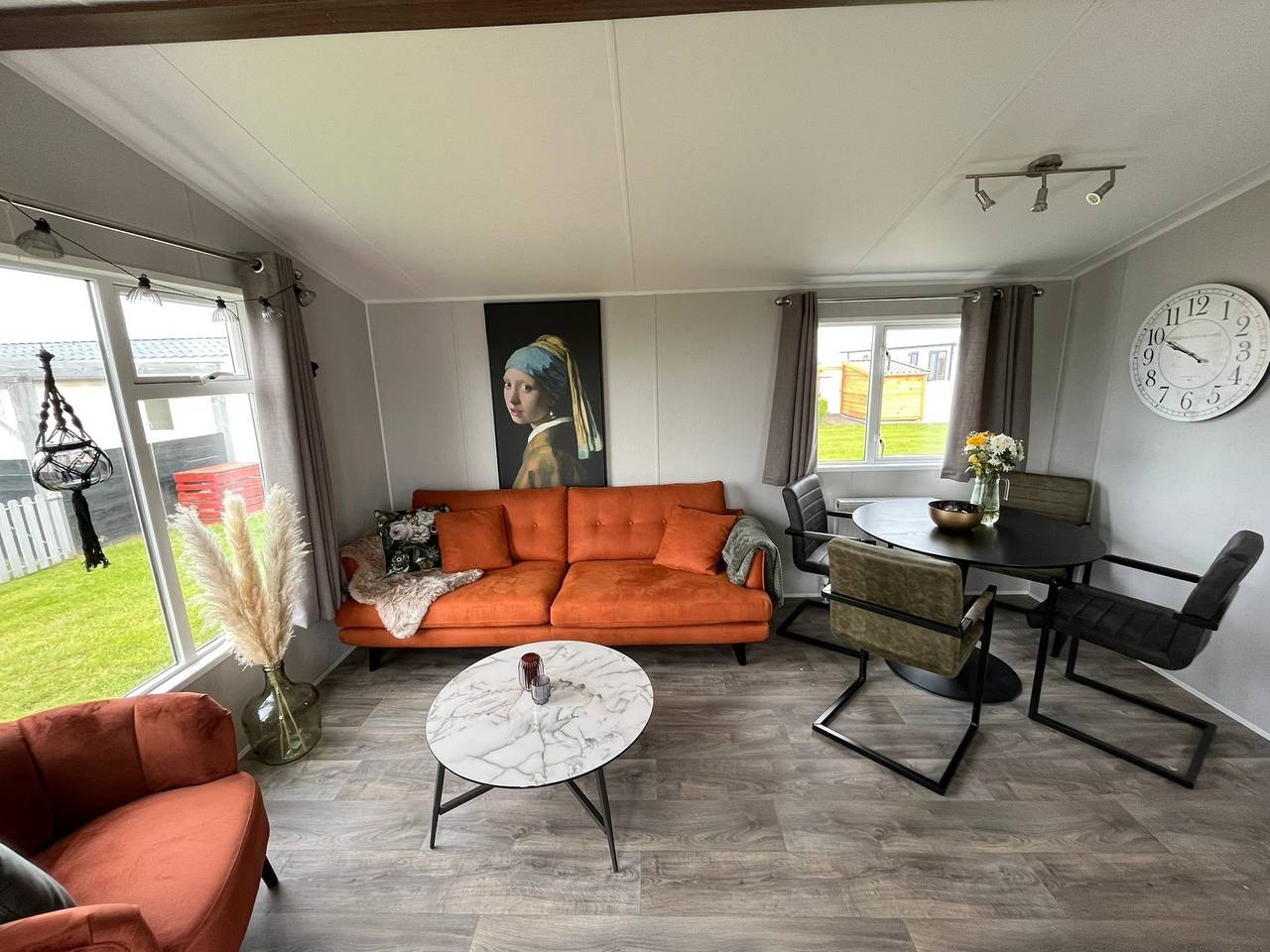 Neues Ferienhaus Chalet Nr.73 zweite Reihe direkt am  Wattenmeer, komplett eingezäunt in Wieringen, Ijsselmeer