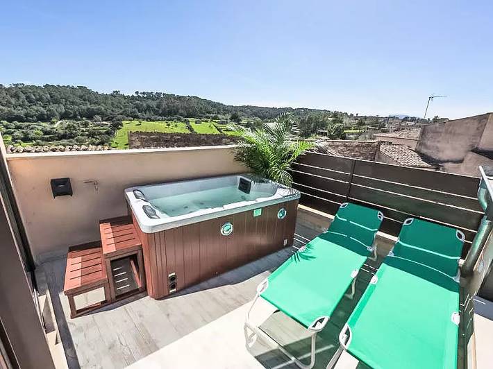 Location de vacances pour 4 personnes, avec terrasse à Costitx