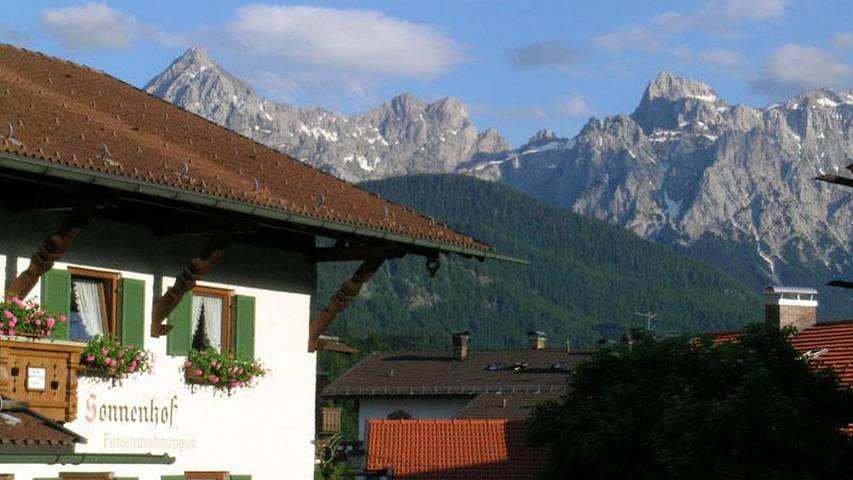 Ferienwohnung für 2 Personen, mit Terrasse in Krün - 2